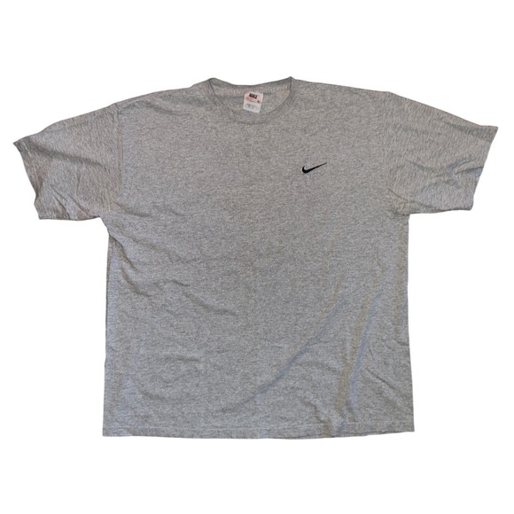 Nike Other - Vintage Nike T Shirt Mens XL Grey Heather Embroidered Swoosh Made in USA 90s Tee